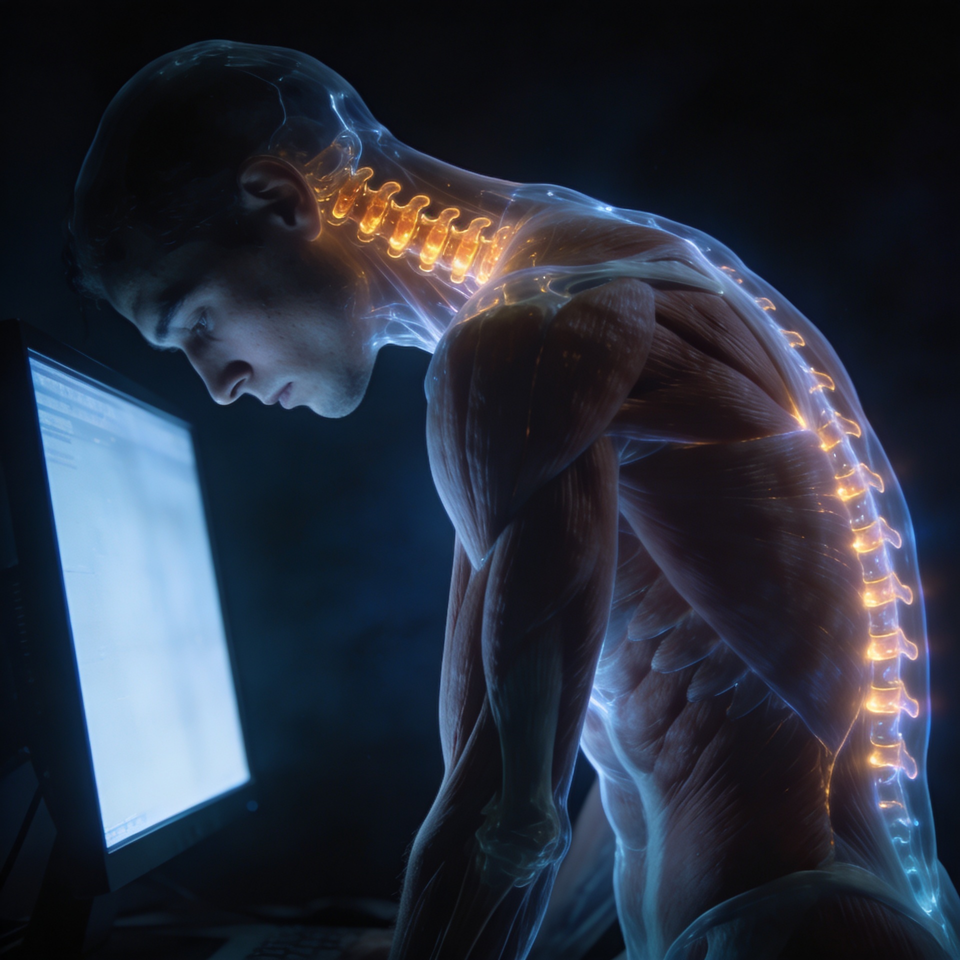 Text Neck / Ergonomic Desk-Job Pain